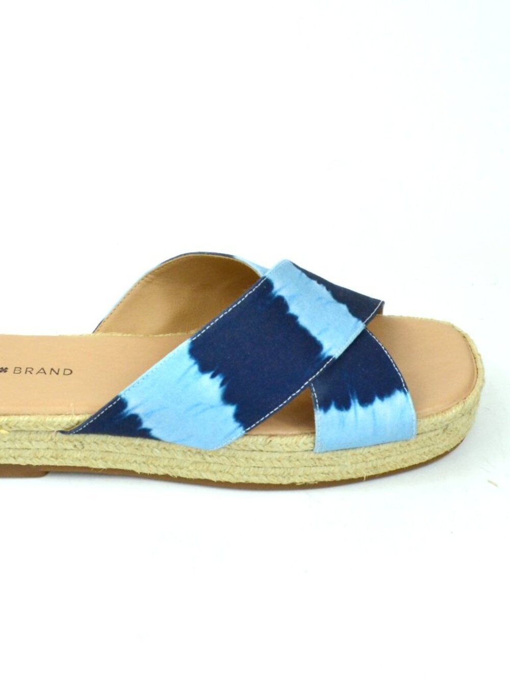 Lucky Brand Gayte Women's Size 12 Wedge Sandal Dark Denim LK-GAYTE-410